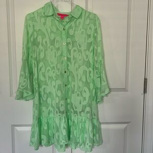 Lilly Pulitzer Linley Collared Coverup